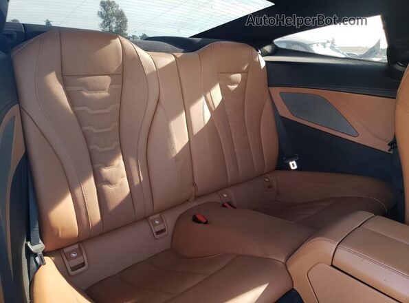 WBABC4C58KBJ35486 2019 BMW M8 White Вид задніх сидінь