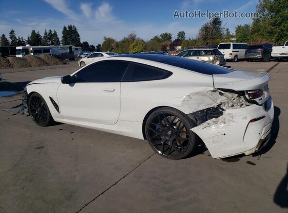 WBABC4C58KBJ35486 2019 BMW M8 White Задня ліва чверть