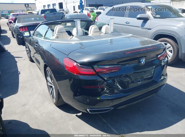 WBADZ2C05LCE05126 2020 BMW 8 SERIES Черный Задняя левая четверть