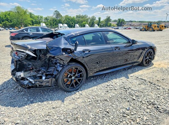 WBAGV2C01MCF98224 2021 BMW 8 SERIES Черный Задняя правая четверть