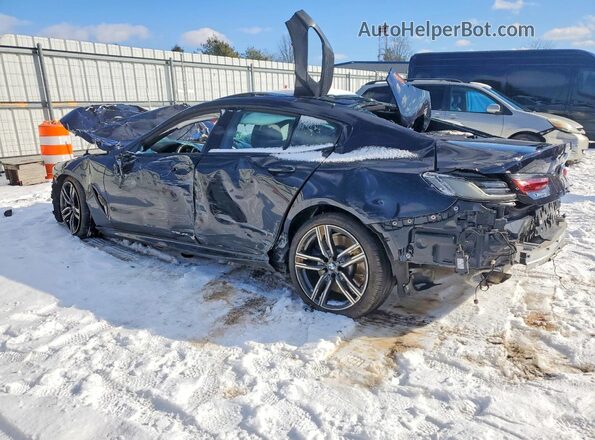 WBAGV4C01MCG66324 2021 BMW 8 SERIES Black Trasero izquierdo
