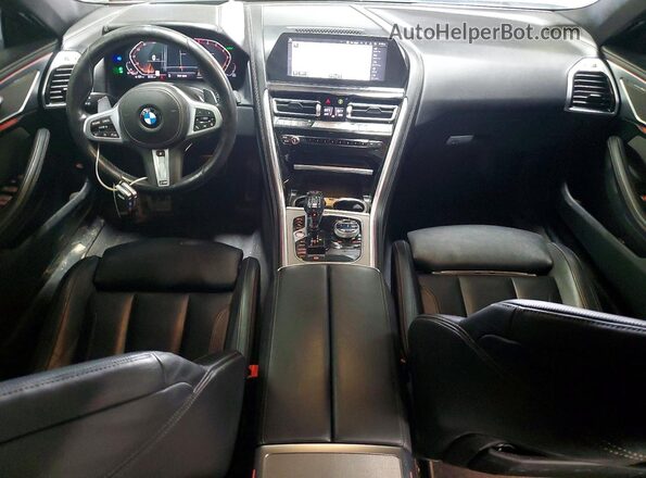 WBAGV4C05LCD40928 2020 BMW 8 SERIES White წინა პანელის ხედი