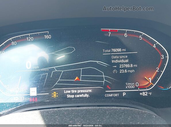 WBAGV4C06MCF00588 2021 BMW 8 SERIES Dark Blue Հետևի նստատեղերի տեսք