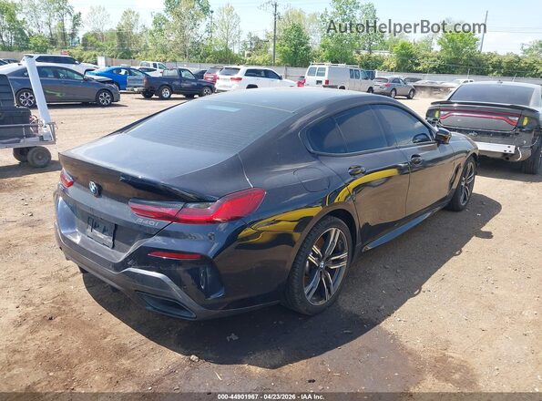 WBAGV4C06MCF00588 2021 BMW 8 SERIES Dark Blue Հետևի աջ