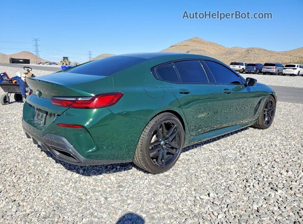 WBAGV8C00MCF83216 2021 BMW M8 Green უკანა მარჯვენა