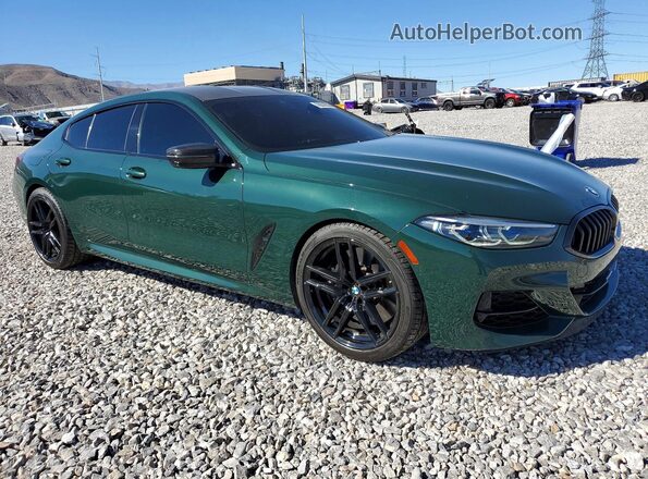 WBAGV8C00MCF83216 2021 BMW M8 Green წინა მარჯვენა