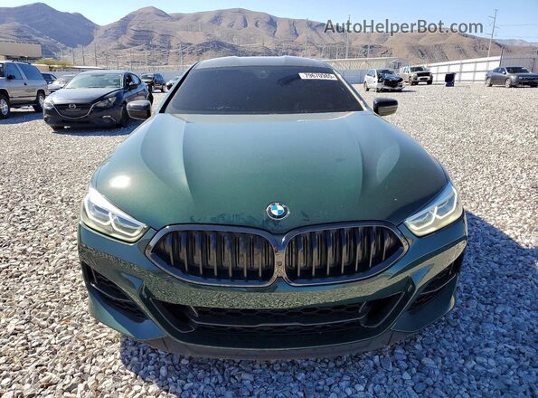 WBAGV8C00MCF83216 2021 BMW M8 Green წინა ხედი