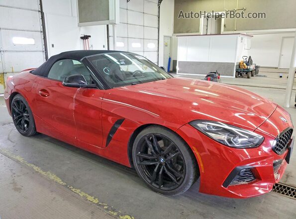 WBAHF3C01MWX36122 2021 BMW Z4 Red წინა მარჯვენა