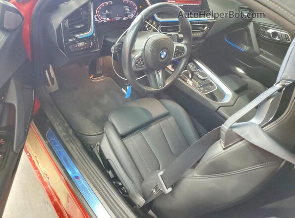 WBAHF3C01MWX36122 2021 BMW Z4 Red წინა პანელის ხედი