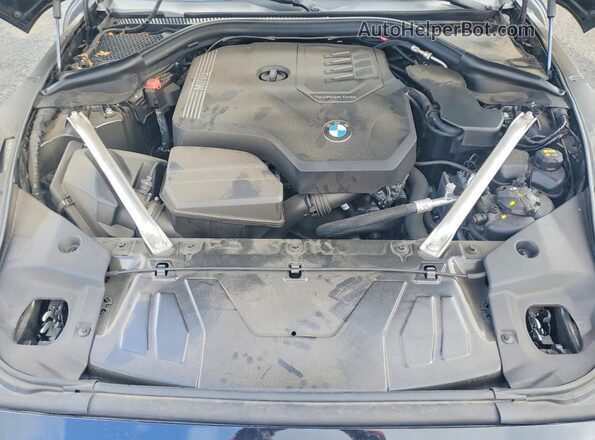 WBAHF3C01NWX43475 2022 BMW Z4 Black Vista interior trasera
