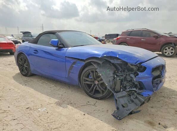 WBAHF9C04PWY20166 2023 BMW Z4 Blue Front right