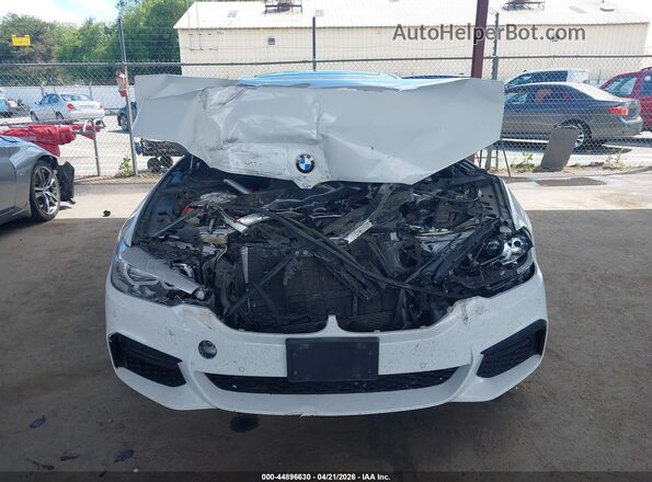WBAJA9C0XLCD54144 2020 BMW 5 SERIES White ხელსაწყოთა პანელის ხედი