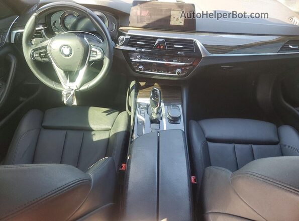 WBAJA9C50JB252492 2018 BMW 5 SERIES Black Widok deski rozdzielczej