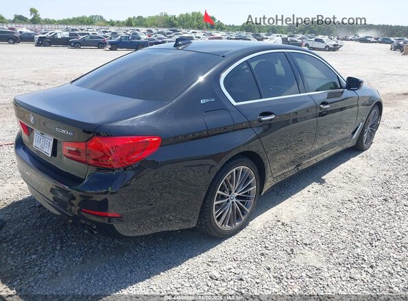 WBAJA9C51JB034352 2018 BMW 5 SERIES Black Задня права чверть