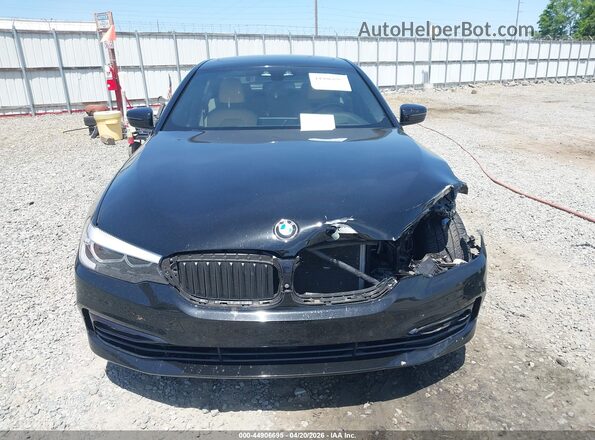 WBAJA9C51JB034352 2018 BMW 5 SERIES Black Вид щитка приладів