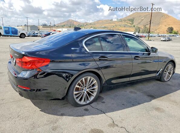 WBAJA9C53KB393607 2019 BMW 5 SERIES Black Задня права чверть