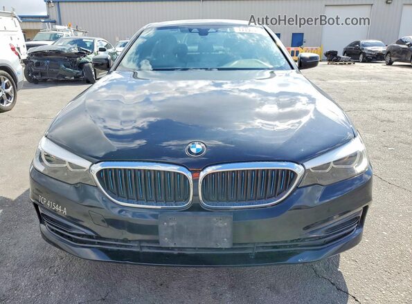 WBAJA9C53KB393607 2019 BMW 5 SERIES Black Вид спереду