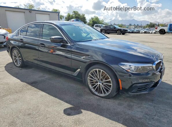 WBAJA9C53KB393607 2019 BMW 5 SERIES Black Передня права чверть