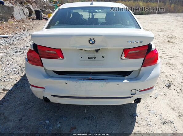 WBAJB1C58JB374743 2018 BMW 5 SERIES White Вид спереду