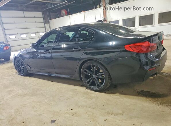 WBAJB9C50JB036722 2018 BMW M5 Черный Задняя левая четверть