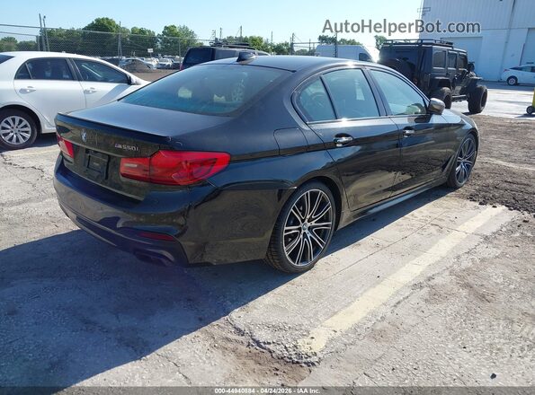 WBAJB9C51JB035160 2018 BMW 7 SERIES Black Trasero derecho