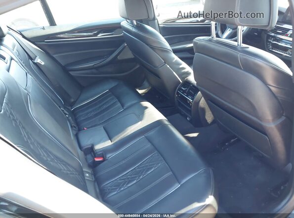 WBAJB9C51JB035160 2018 BMW 7 SERIES Black Vista de la etiqueta del VIN