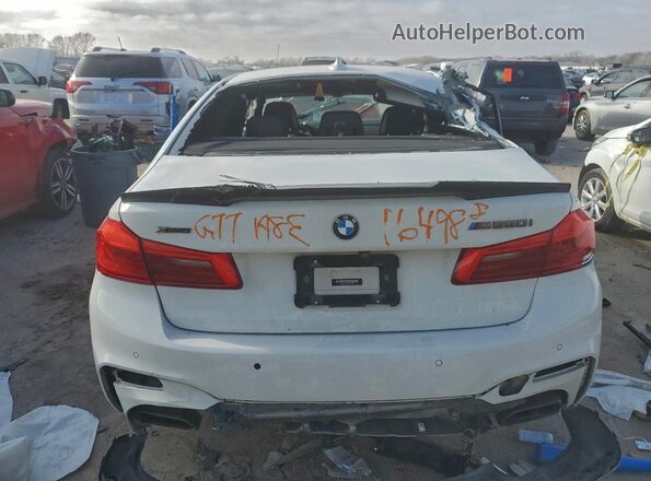 WBAJB9C52KB287954 2019 BMW M5 White 