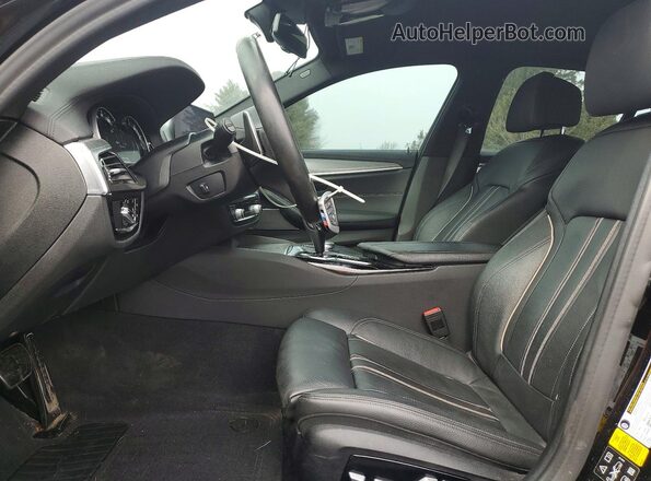 WBAJB9C53KB465225 2019 BMW M5 Black Widok wnętrza z przodu