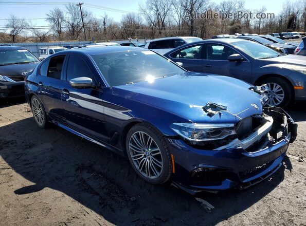WBAJB9C59JB036458 2018 BMW M5 Blue წინა მარჯვენა