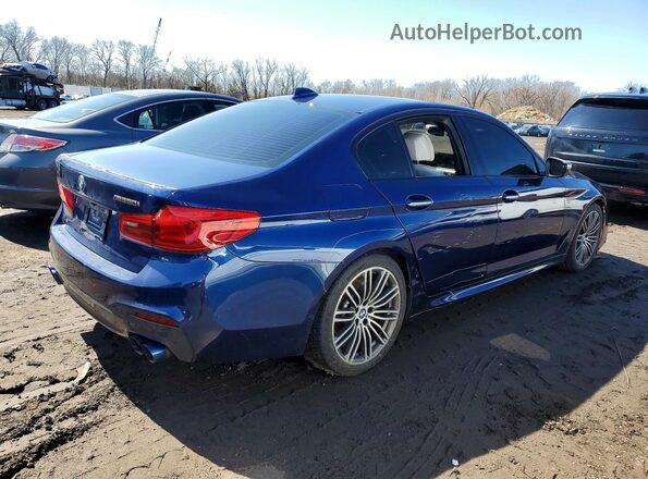 WBAJB9C59JB036458 2018 BMW M5 Blue უკანა მარჯვენა