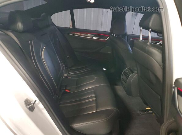 WBAJE7C50KWW12427 2019 BMW 5 SERIES Белый Вид задних сидений
