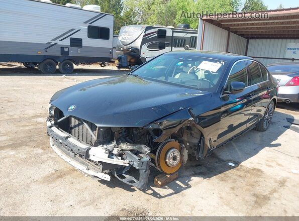 WBAJR3C0XLCE52029 2020 BMW 5 SERIES Black Front left