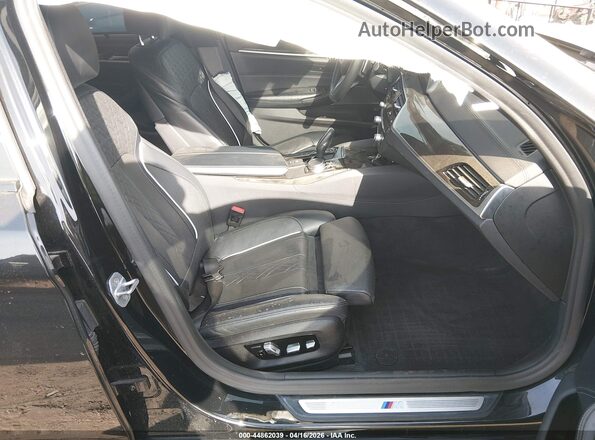 WBAJS3C01LCD28851 2020 BMW 7 SERIES Black Widok wnętrza z przodu