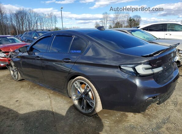 WBAJS7C03LCE02679 2020 BMW M5 Black Հետևի ձախ