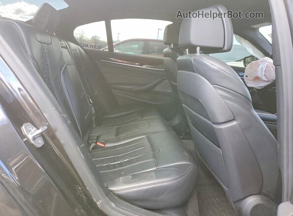 WBAJS7C03LCE02679 2020 BMW M5 Black Հետևի նստատեղերի տեսք