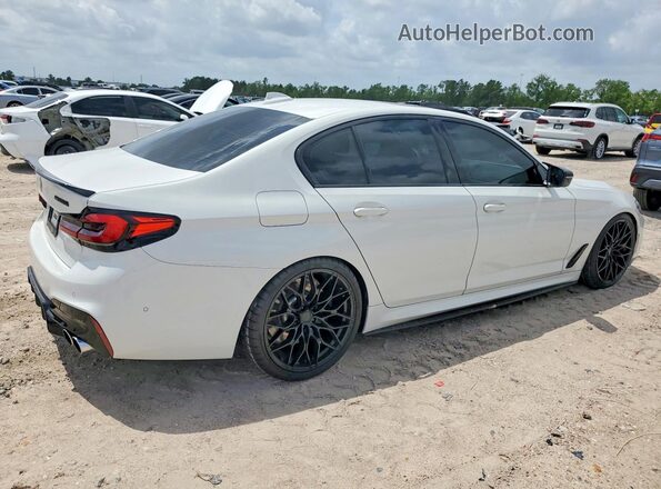 WBAJS7C05LCD82435 2020 BMW M5 White Задня права чверть