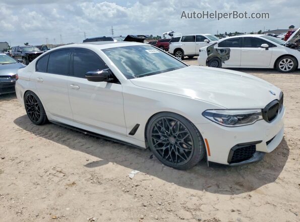 WBAJS7C05LCD82435 2020 BMW M5 White Передня права чверть