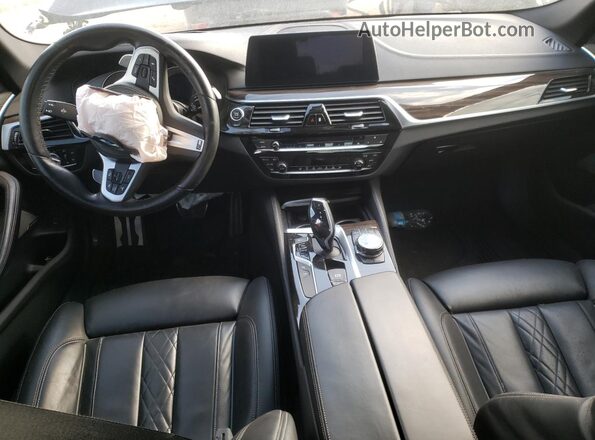 WBAJS7C08LBN56730 2020 BMW M5 Black წინა პანელის ხედი