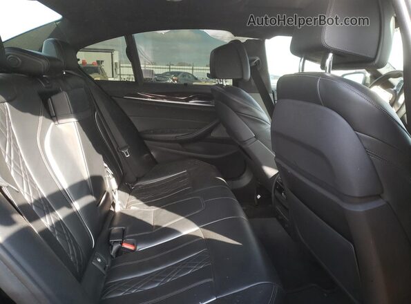 WBAJS7C08LBN56730 2020 BMW M5 Black უკანა სავარძლების ხედი