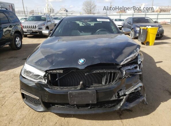 WBAJS7C08LBN56730 2020 BMW M5 Black წინა ხედი