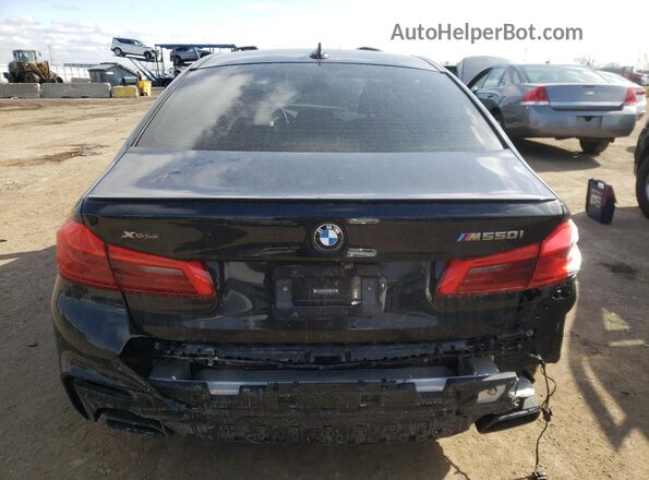 WBAJS7C08LBN56730 2020 BMW M5 Black უკანა ხედი