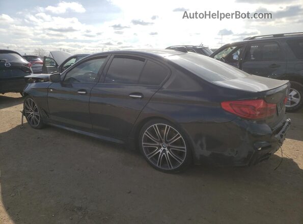 WBAJS7C08LBN56730 2020 BMW M5 Black უკანა მარცხენა