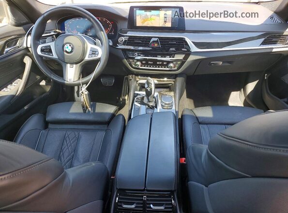 WBAJS7C0XLCD83774 2020 BMW M5 Gray Вид панелі приладів