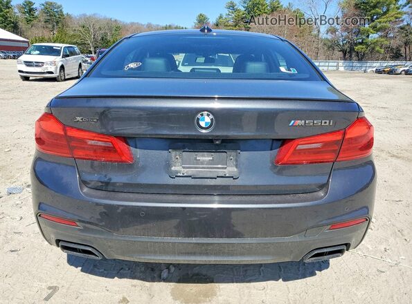 WBAJS7C0XLCD83774 2020 BMW M5 Gray Вид ззаду