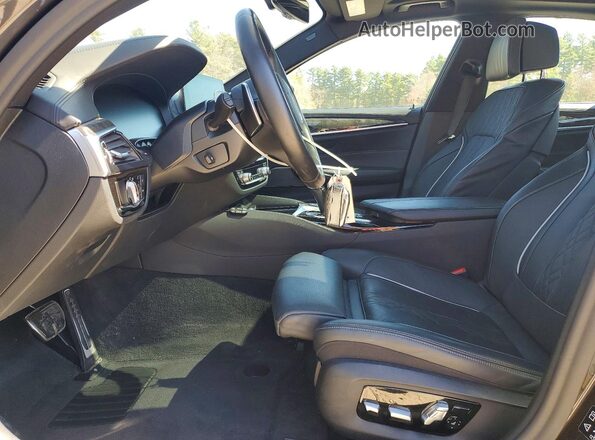 WBAJS7C0XLCD83774 2020 BMW M5 Gray Вид салону спереду