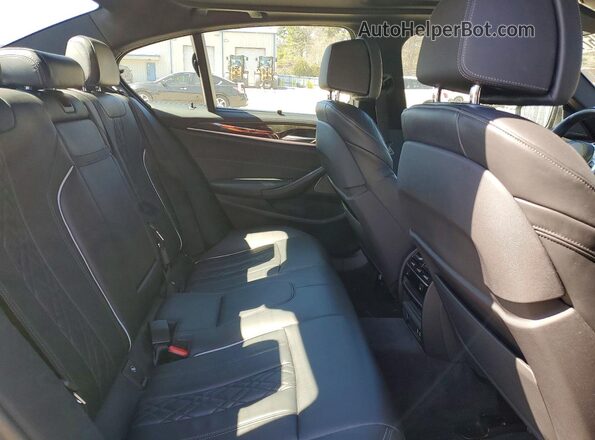 WBAJS7C0XLCD83774 2020 BMW M5 Gray Вид задніх сидінь