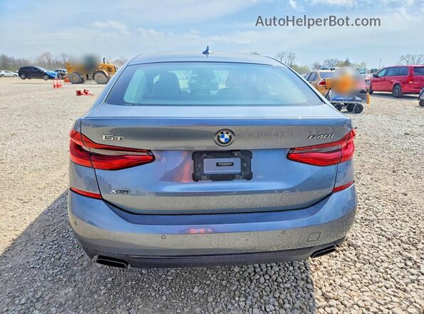 WBAJV6C52JBJ99166 2018 BMW 6 SERIES Gray Вид ззаду