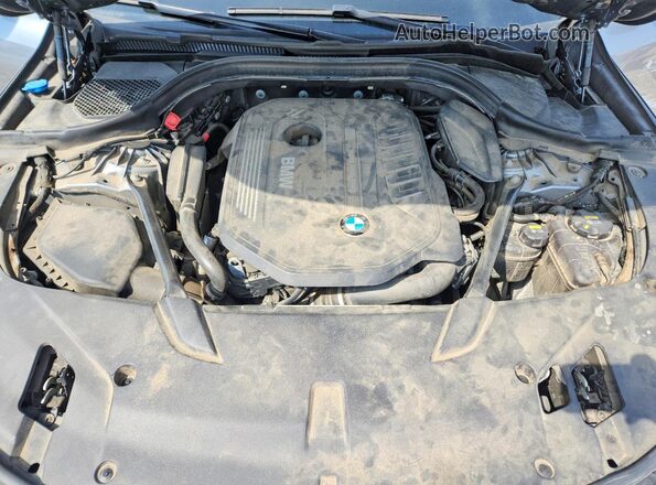 WBAJV6C52JBJ99166 2018 BMW 6 SERIES Gray Вид задньої частини салону