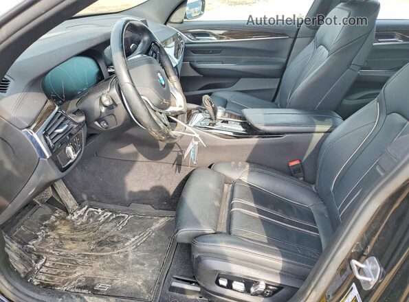 WBAJV6C59KBK08396 2019 BMW 6 SERIES Black Սալոնի դիմացի տեսք