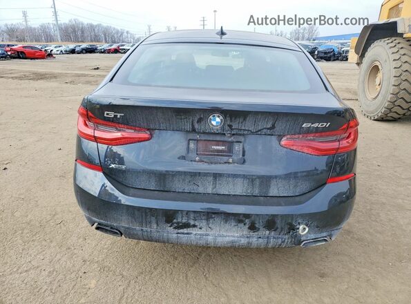 WBAJV6C59KBK08396 2019 BMW 6 SERIES Black Հետևի տեսք